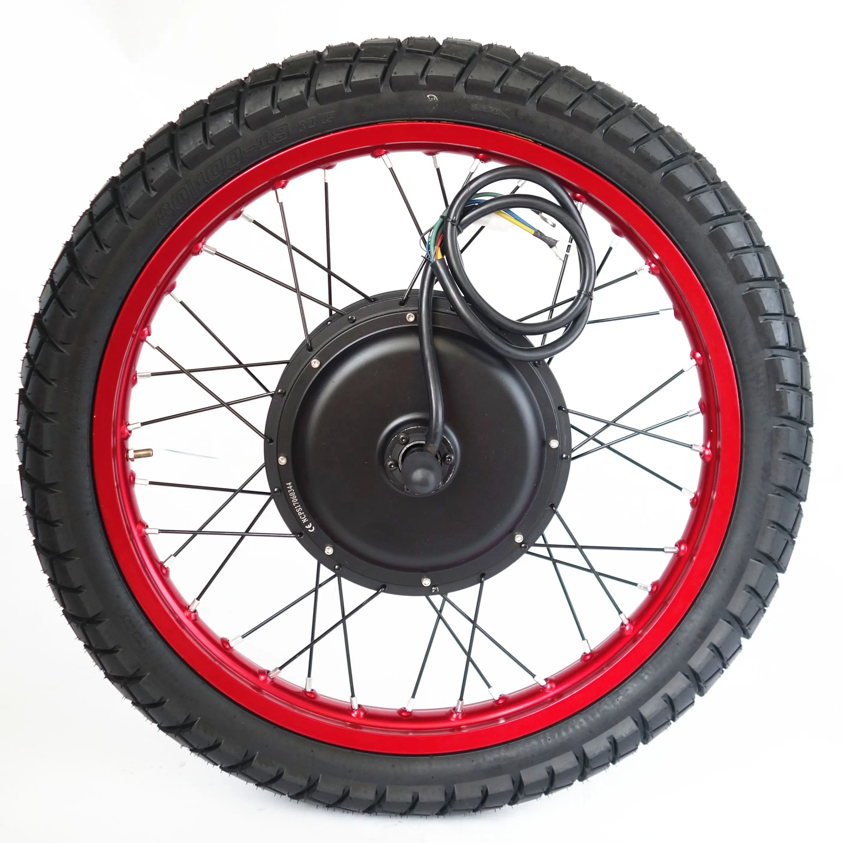 MTX39 2000W Hub Motor Electric Bike Rear Wheel Conversion Kit for