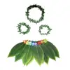 10 leaves + headband + 2 bracelets