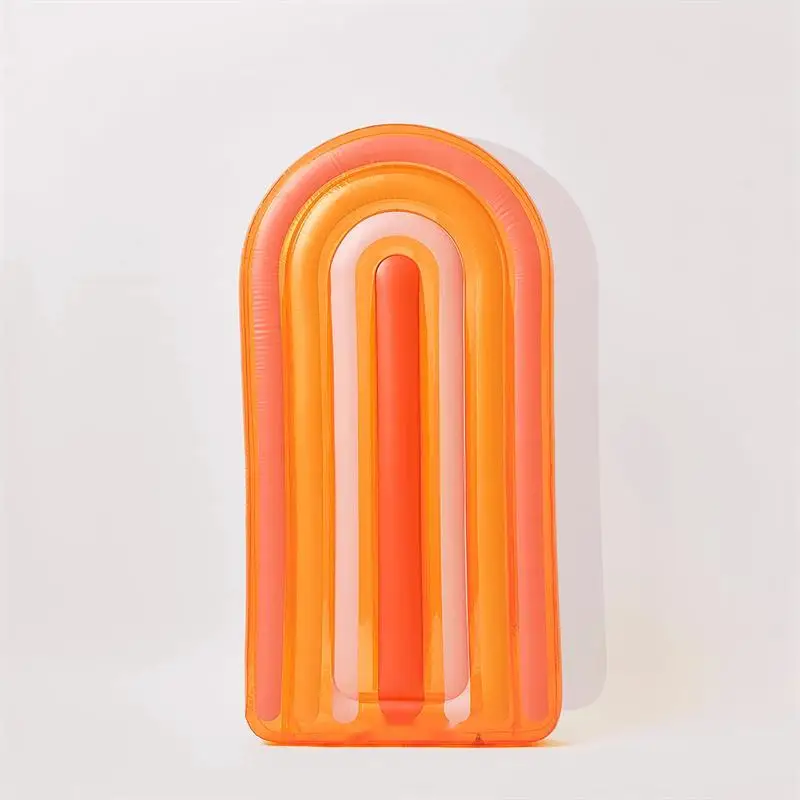 Outdoor Mess Air Mattress Inflatable Mesh Mat Spring Pool Lounger Mesh ...