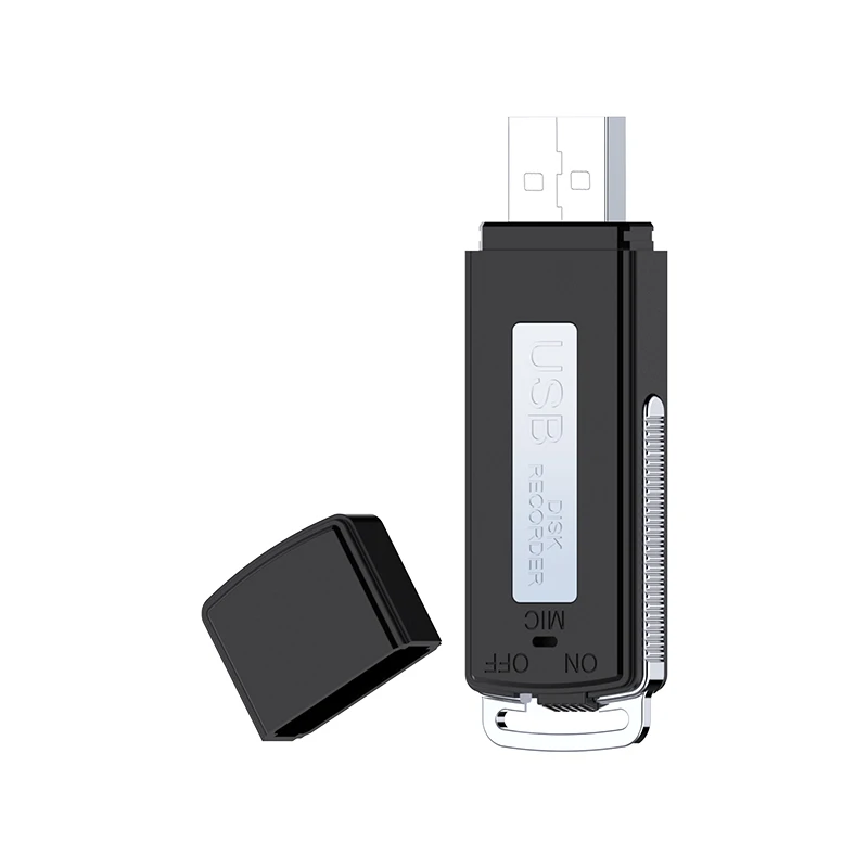 Grabadora digital de audio y voz Pluma Dictáfono 32GB USB Flash Drive de U-disk