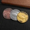 Moneda Personalizada Chapada en Oro y Plata