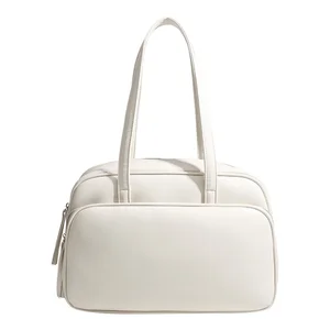 2026 Women Fashionable Tote Bag with Dual Handles Soft Casual Shopping Handbags for Office Daily Commuting Bags