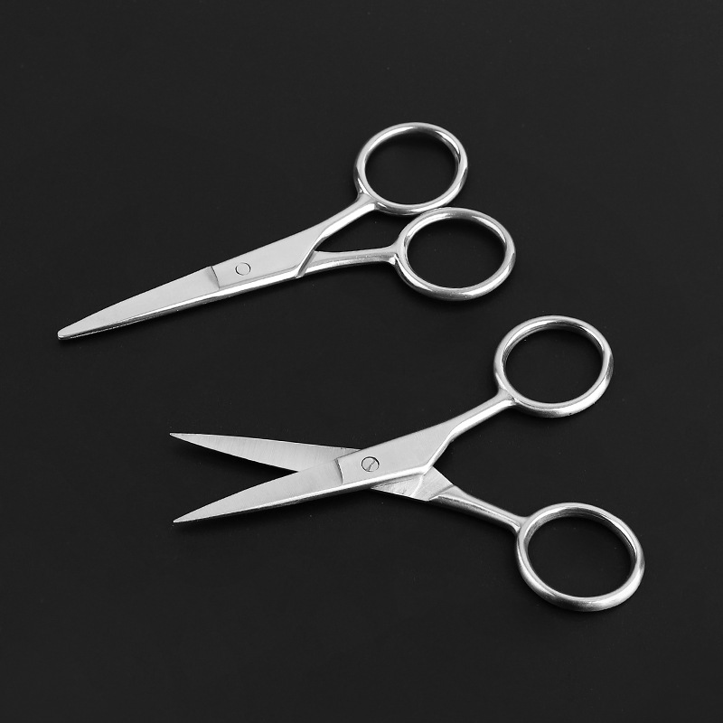 Оптовая продажа, инструменты для макияжа из нержавеющей стали, мини-ножницы для волос, швейные ножницы