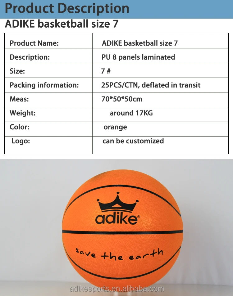 Adike Baloncesto Bolas De Basquete Basket Street Pu Basketball Ball Oem -  Buy Adike Baloncesto Bolas De Basquete Basket Street Pu Basketball Ball Oem  Product on