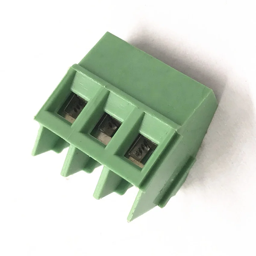Terminal blocks 45 degree KF103-5.0 WJ103 DG103 pcb connector SMKDSP1.5 brass cage 300V 16A connector