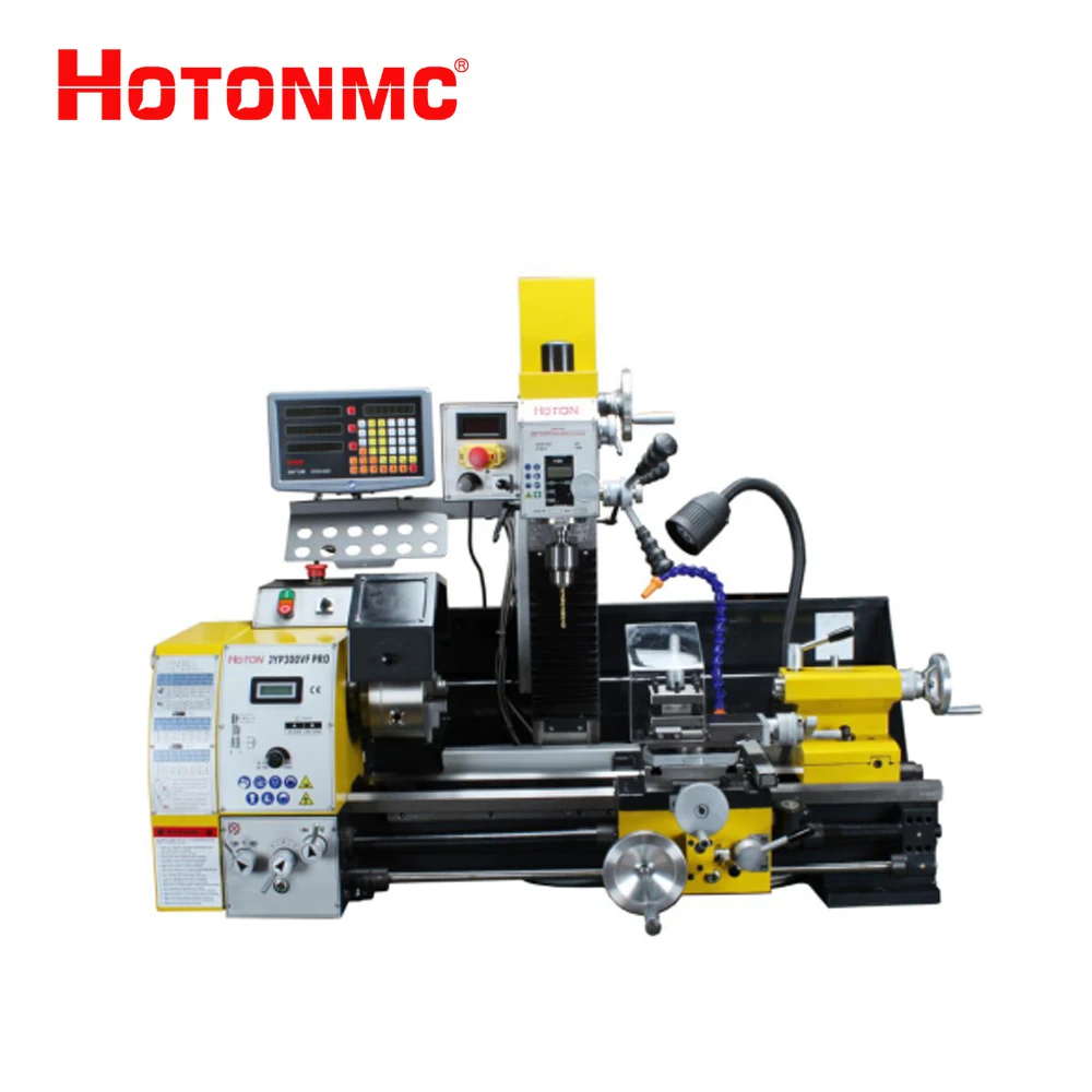 JYP300VF 3 in 1 Lathe Drilling and Milling Combo Manual Machine
