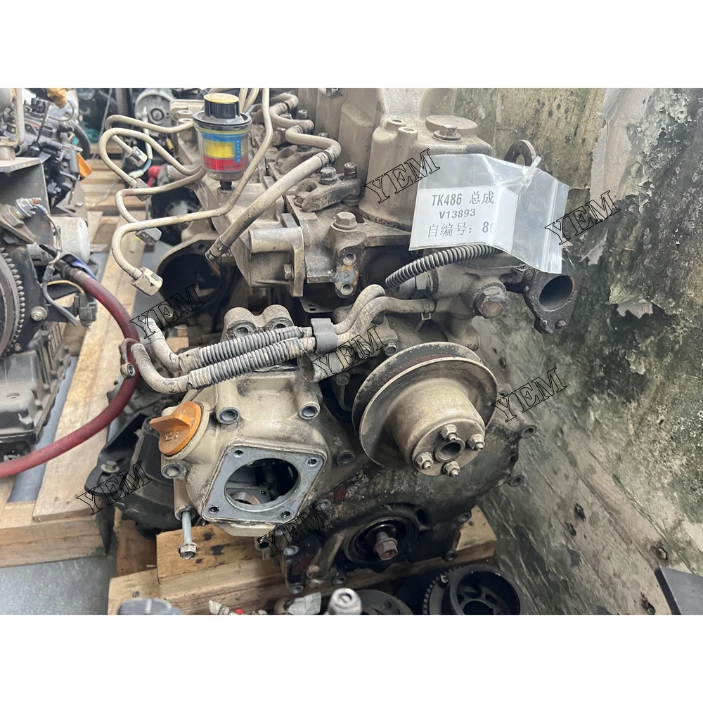 V13893 Complete Engine Assembly for Yanmar TK486 New 70% Engine 3