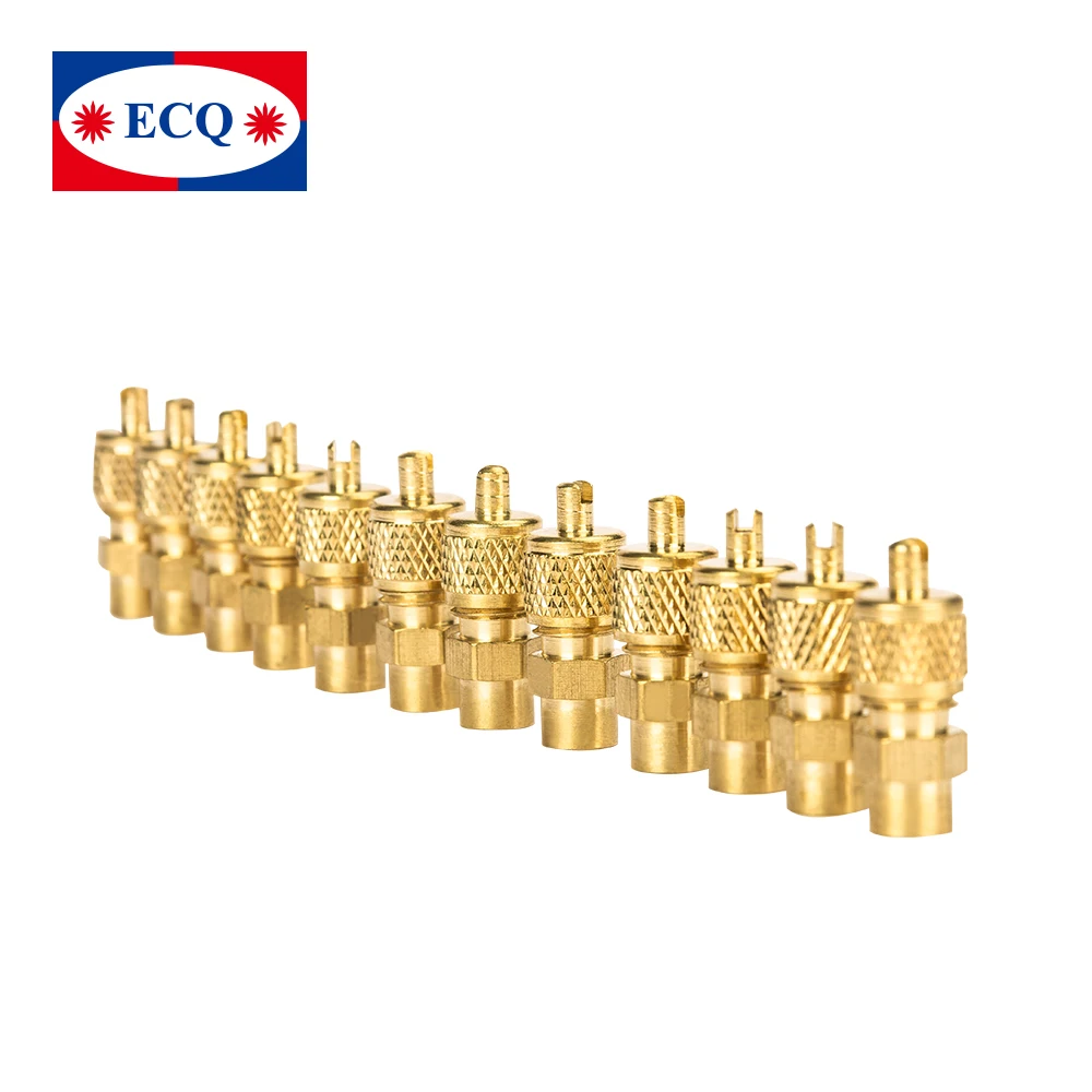 R134a Gas HVAC Spare Parts Copper Pin Valve
