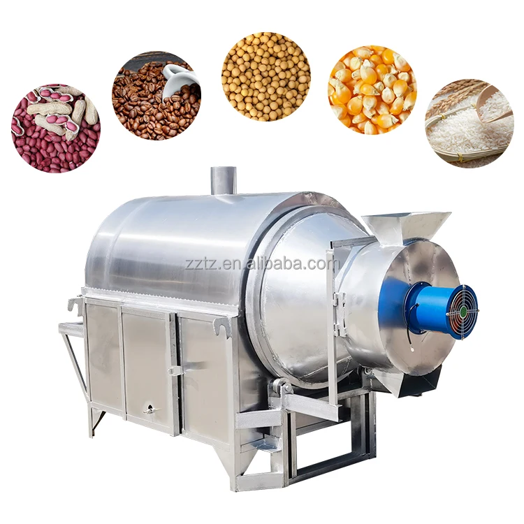 Portable Mini Rice Dryer Machine for Wheat Small Mobile Mechanical Grain Paddy Dryer With Biogas Burner for Farms in Philippines
