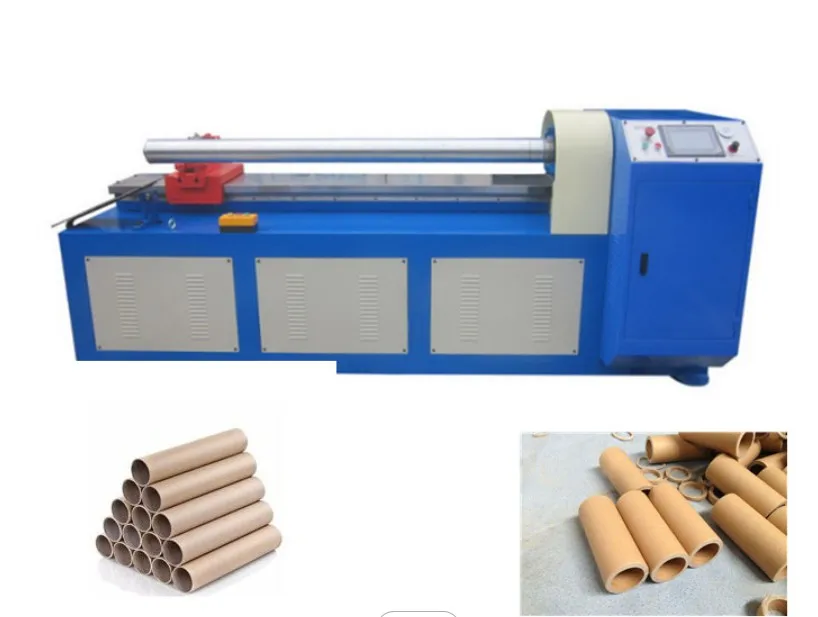 JYD  Factory Supply Q5-1500 Paper Tube Re Cutting Machine Multi Knives Cutters Thick Paper Core Tube Cutting Machine