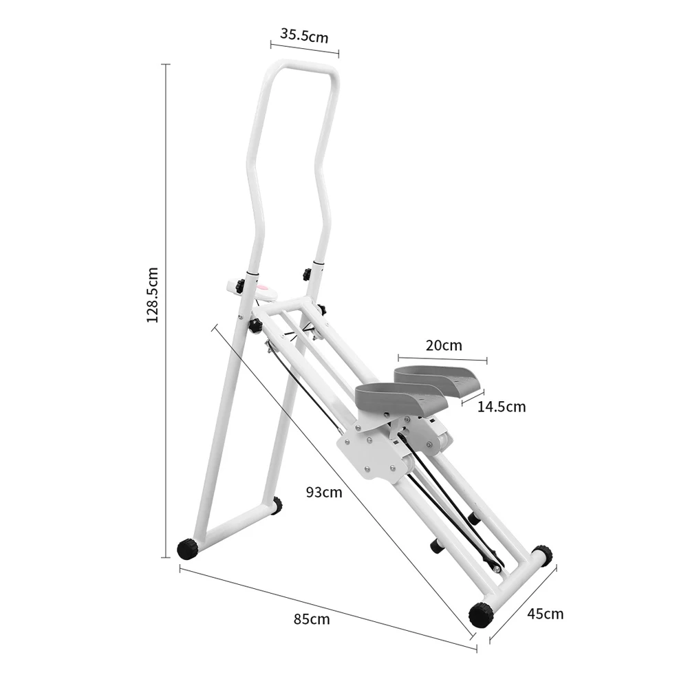Multifunctional Indoor Mini Climbing Frame Home Sports Fitness Equipment Mountain Climbing Machine Situ Stepping Stair Climber