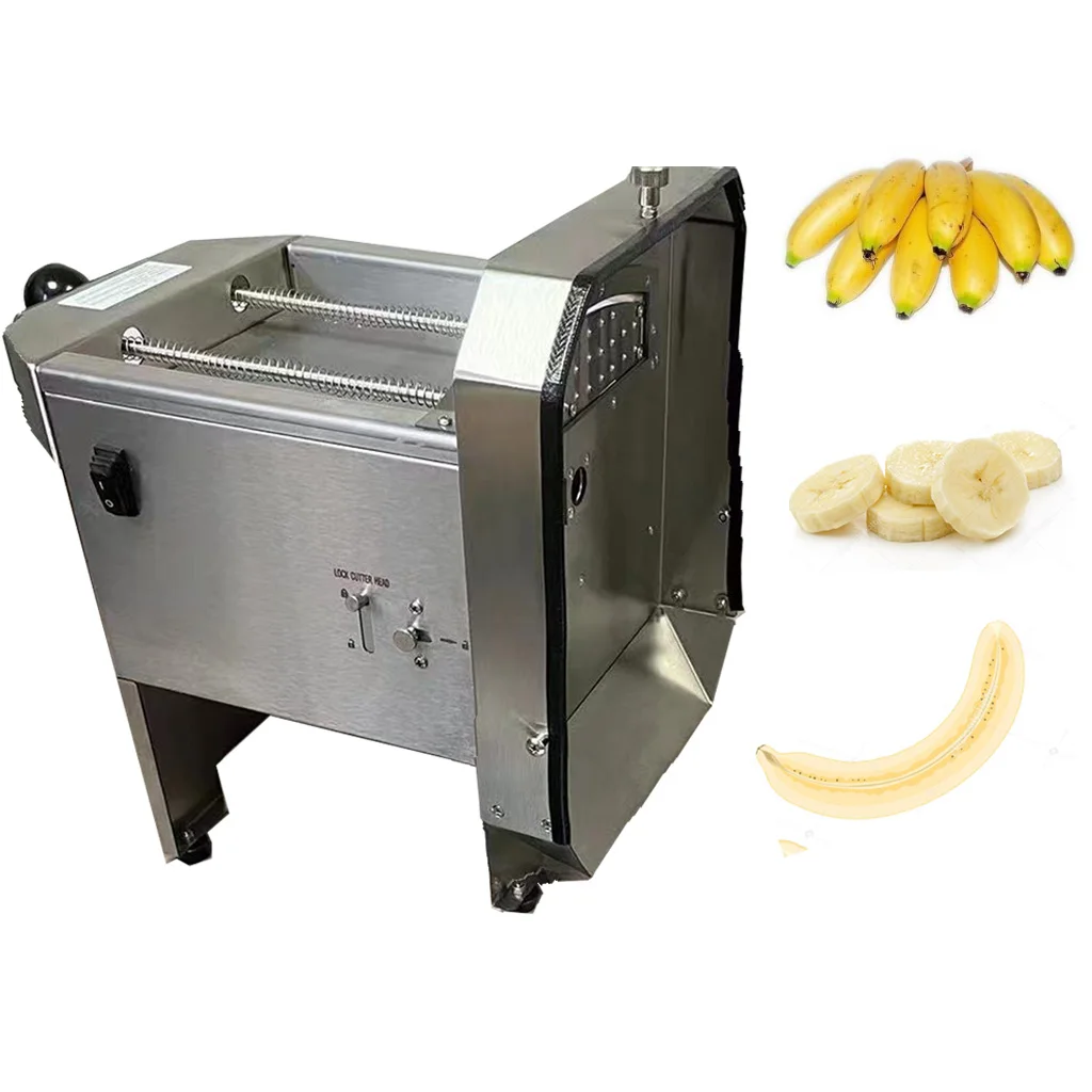Electric Banana Slicer Machine - HJ-A50 Plantain Chips Cutting Machine ...