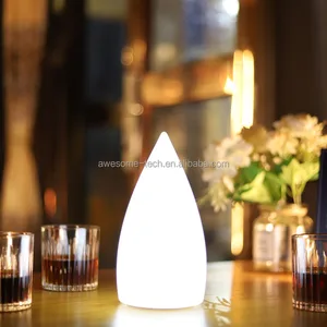 Water Drop Table Bedside Lamps Rechargeable Portable Small Night Light Home Decor