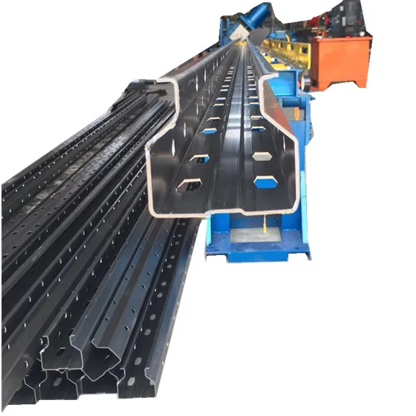 Warehouse Market Shelves Storage Rack Upright Pilliar Steel Profile Roll Forming Machine