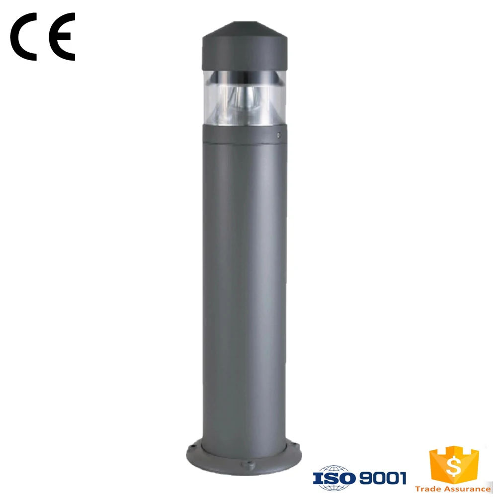 Die-casting Top Cover Ip65 CE List 3years Warranty Made in China  Lawm Lamp and Led Bollard Light