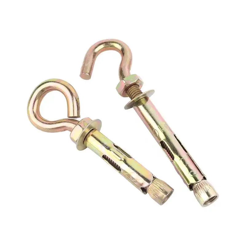 Hot Sale DIN Standard Steel Sleeve Anchor with Positive Eye Expansion Bolt High Quality Zinc Surface Treatment Box Packing factory