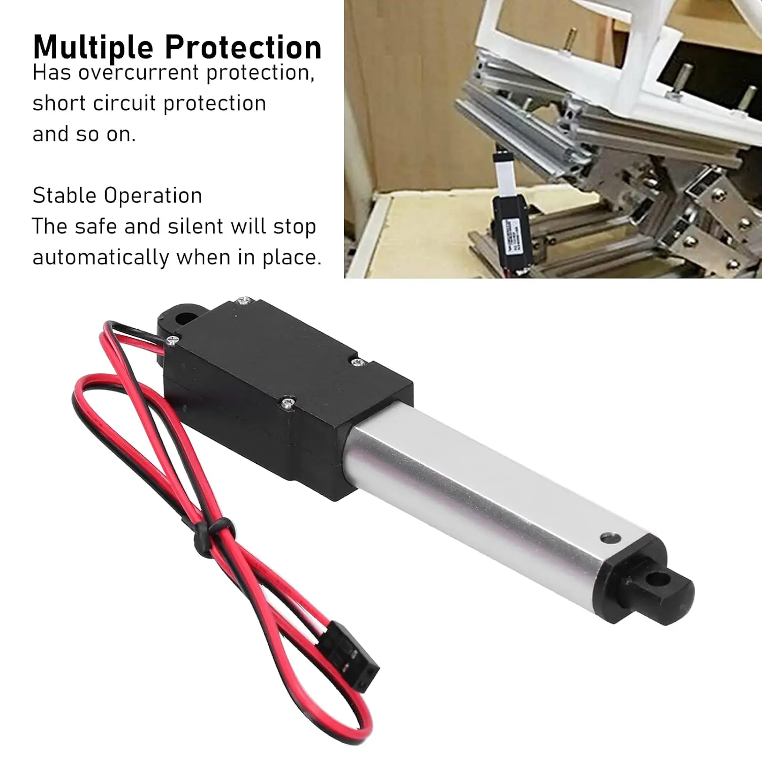 Factory Powerful TV Table Cabinet Window Lift 200N 6V 12V Mini Electric Linear Actuator for Car RV Electric Door Opener
