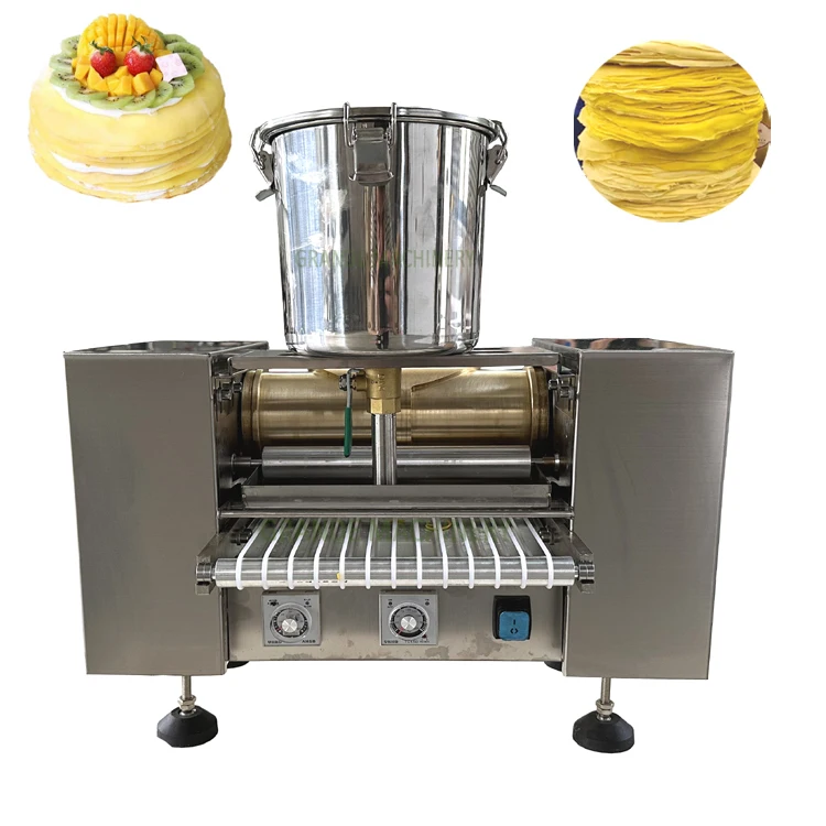 USA/Canada Stainless Steel Best Selling Crepe Machine Full Automatic Industrial Crepe Machine for Sale