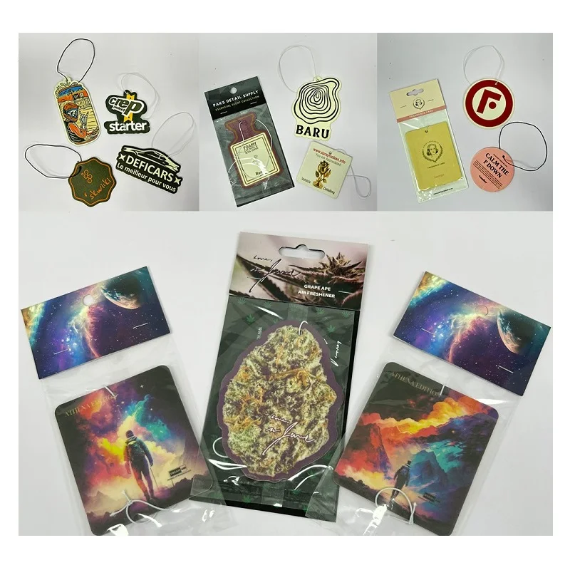 Lot De 4 (soit 1,50€ Pièce) : Parfum De Voiture à Suspendre Thé Chai - AMBAR ZEN - Grossiste De