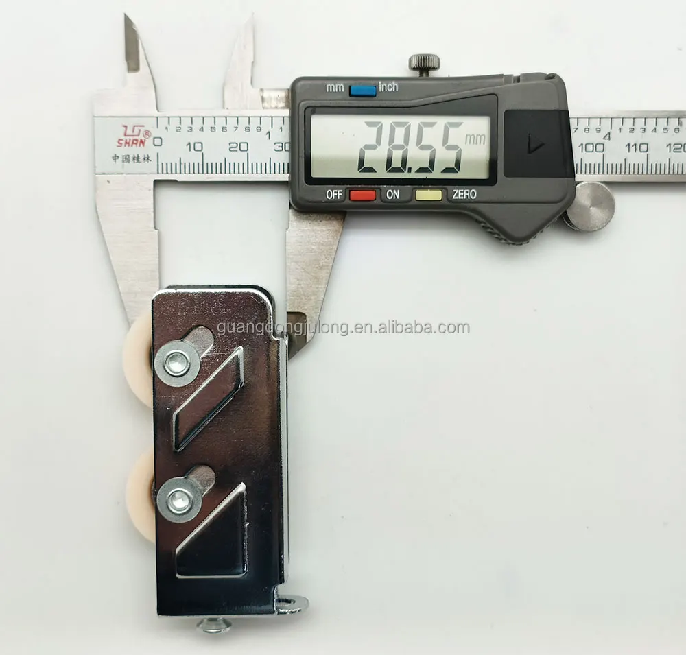 Heavy Duty Sliding Window Roller with 15-25 Days Delivery 1000 PCS MOQ and 1 mm Thickness