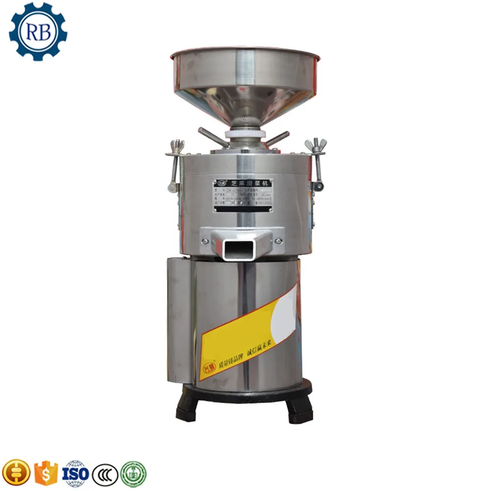 Best Price Cashew Butter Grinding Machine Colloid Mill Sesame Grinding Nuts Peanut Butter Making Machine for Home Use