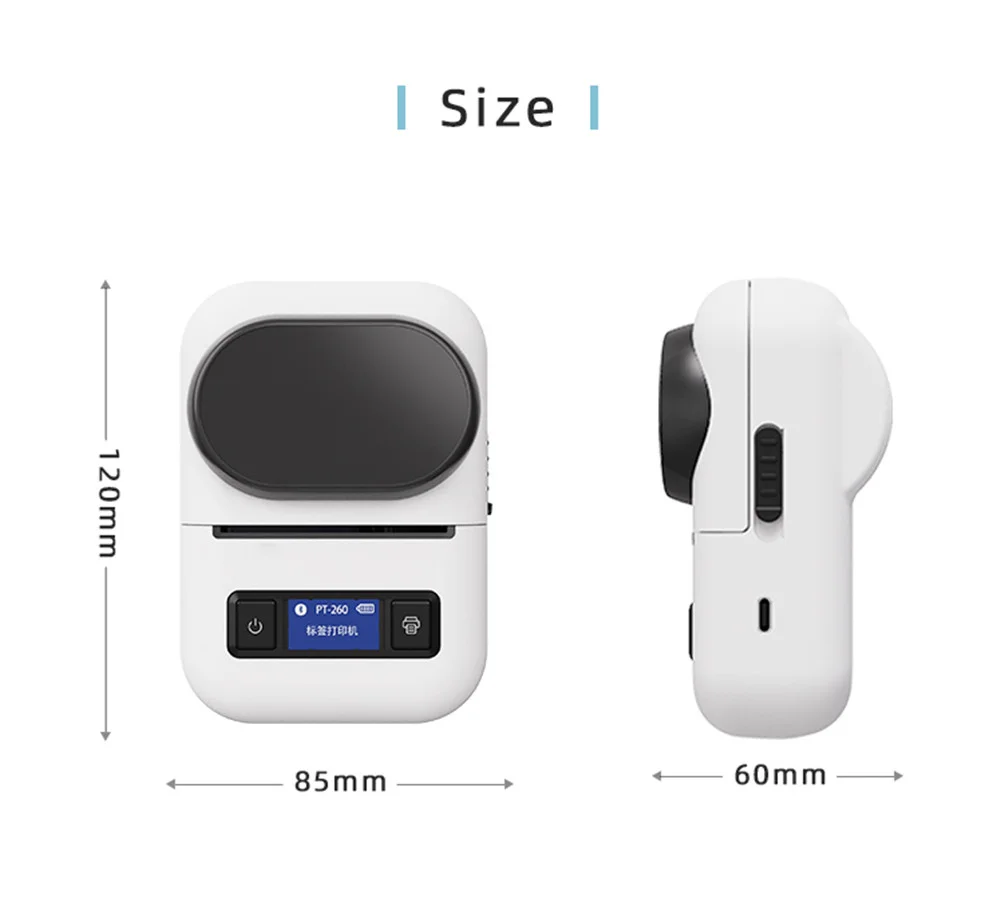 Mini Wireless 58mm WiFi Printer - Image 6