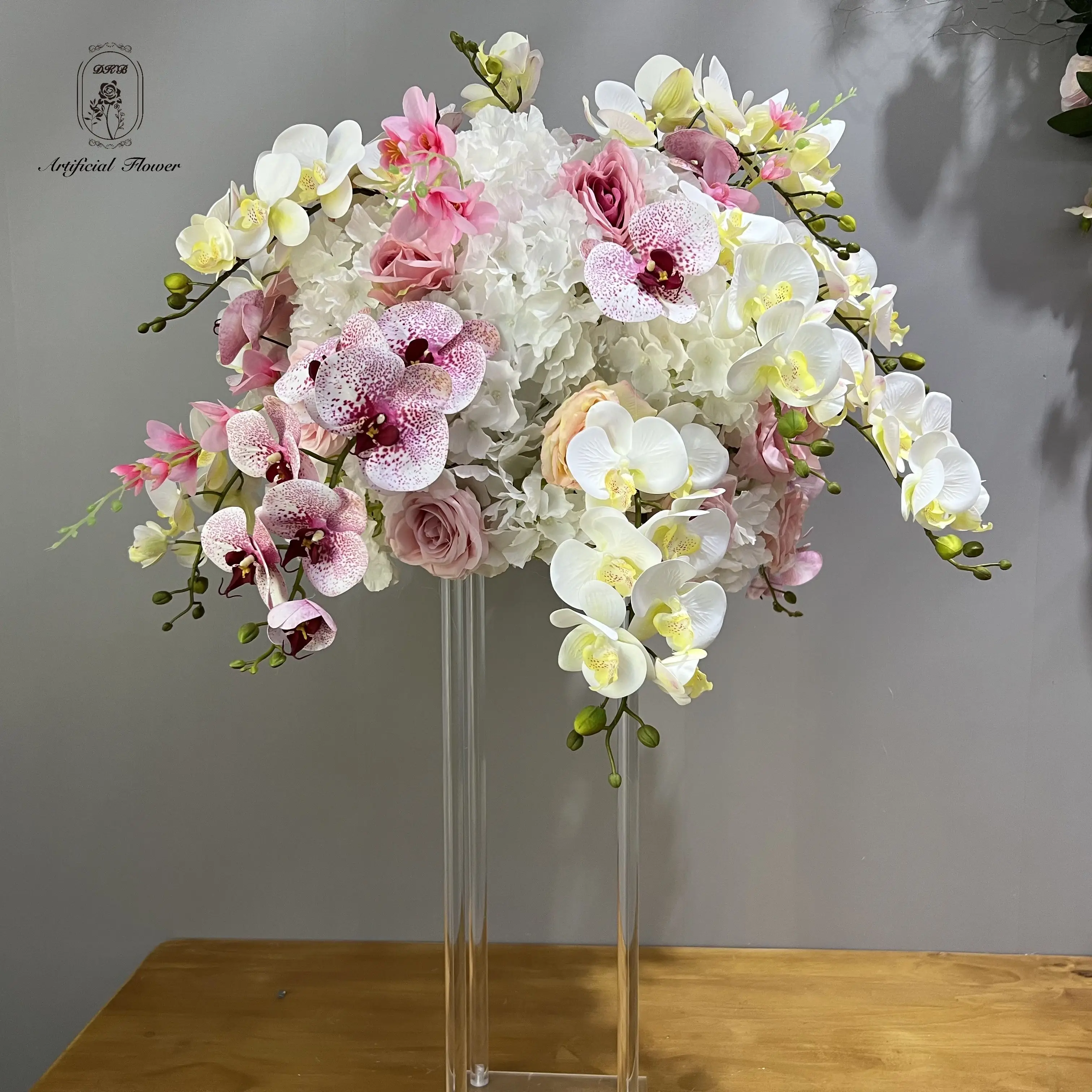 Dkb Wholesale Luxury Customized Artificial Flower Ball Phalaenopsis