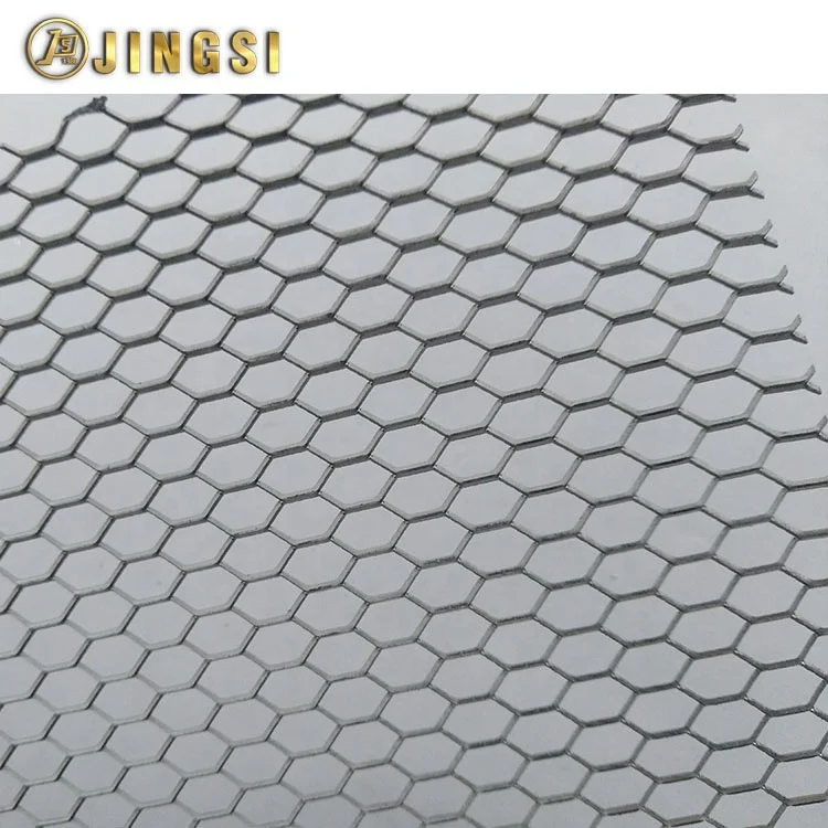 Decorative Small Honeycomb Expanded Steel Metal Mesh