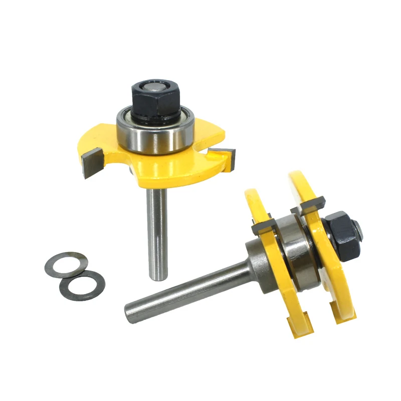 Dao Phay CNC PTA 1/4 Tongue & Groove Joint Assemble Router Bits Cho ...