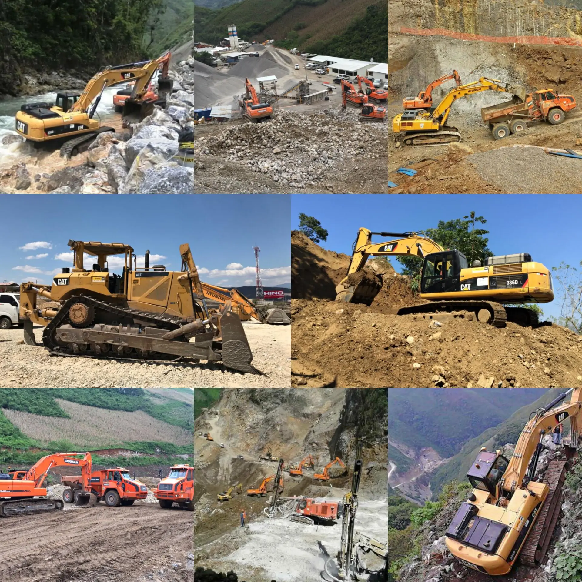 Construction New Used Cat 320 D 336 D 330c Earth Moving Excavator ...