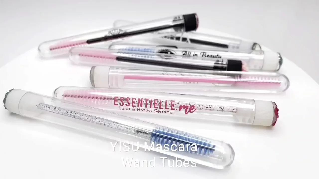 Mascara Eyelash Brushes Lash Tube Disposable Mascara Wand With Holder