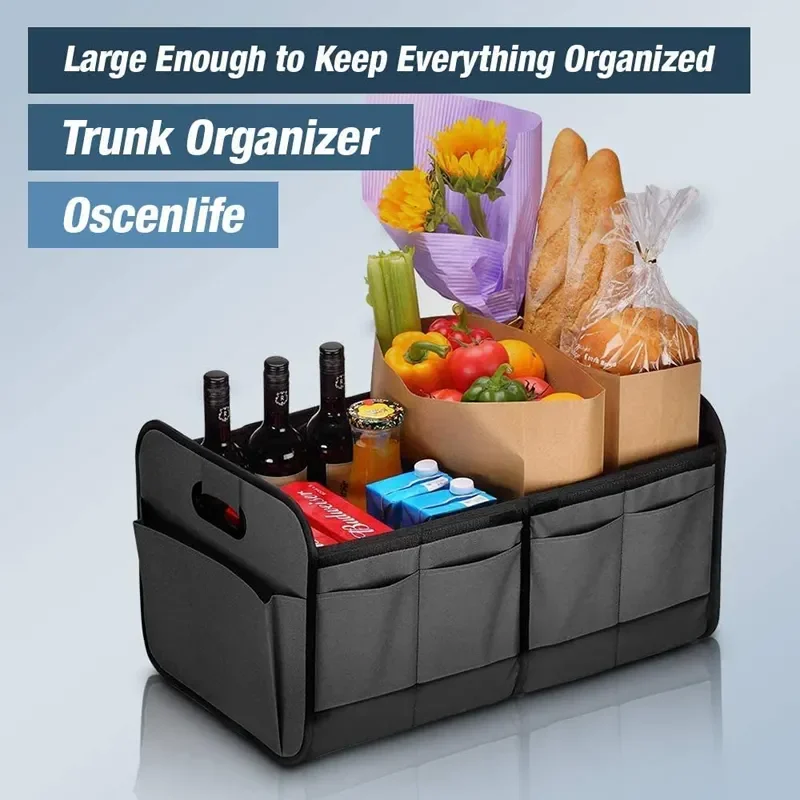 Best Performance Customized Car Trunk Organizer Washable Collapsible Car Trunk Organizer