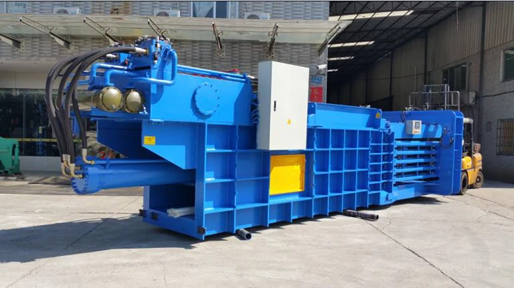 WX-200T Automatic Hydraulic Press Baling Horizontal Baler Cardboard supplier