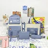 Blue four-piece set