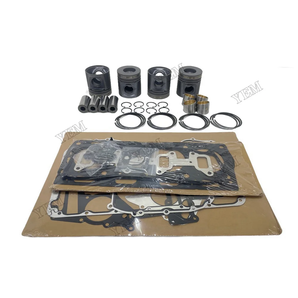 Engine Rebuilding Kit With Full Gasket Set Piston Rings Suitable for Caterpillar 3054 OEM Engine Parts 3