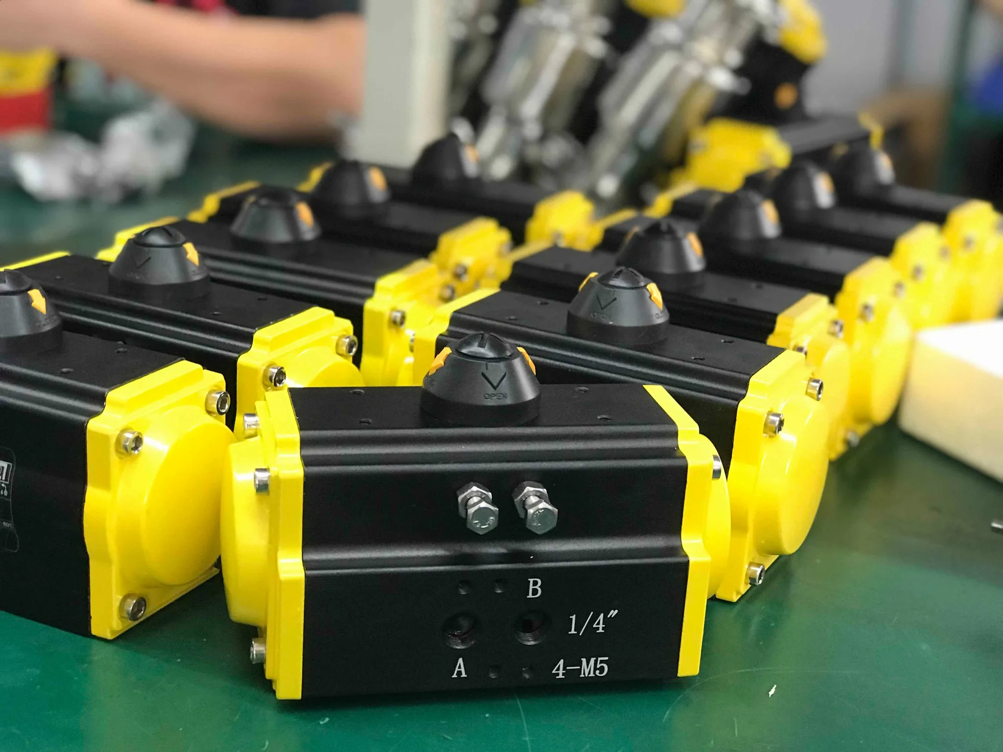 Digital Pressure Switch Pneumatic Parts Spring Return Pneumatic