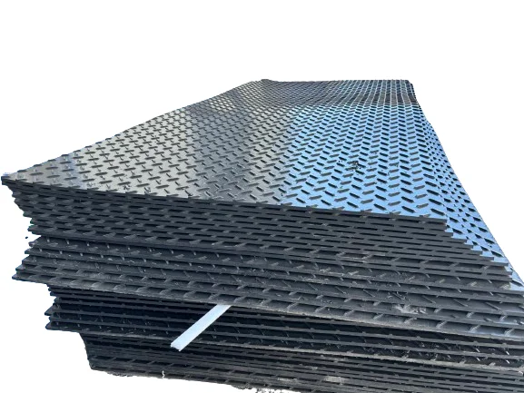 Customized Eco-friendly Interlocking Mat HDPE Ground protection Mats Heavy Duty Plastic Portafloor