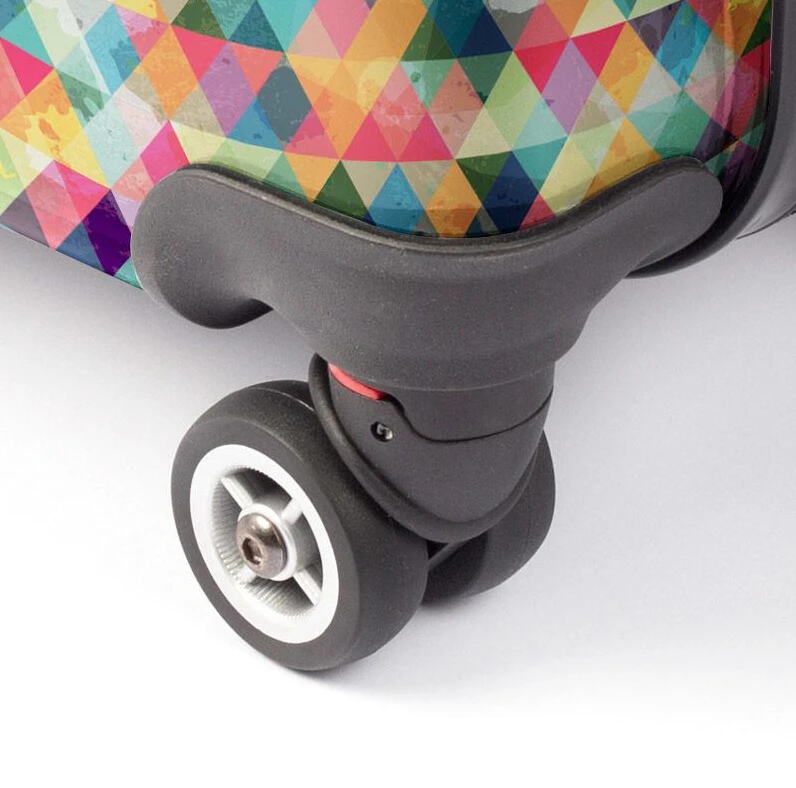 Customized Design Big Brand Design Polycarbonate PC ABS Travel Trolley Luggage