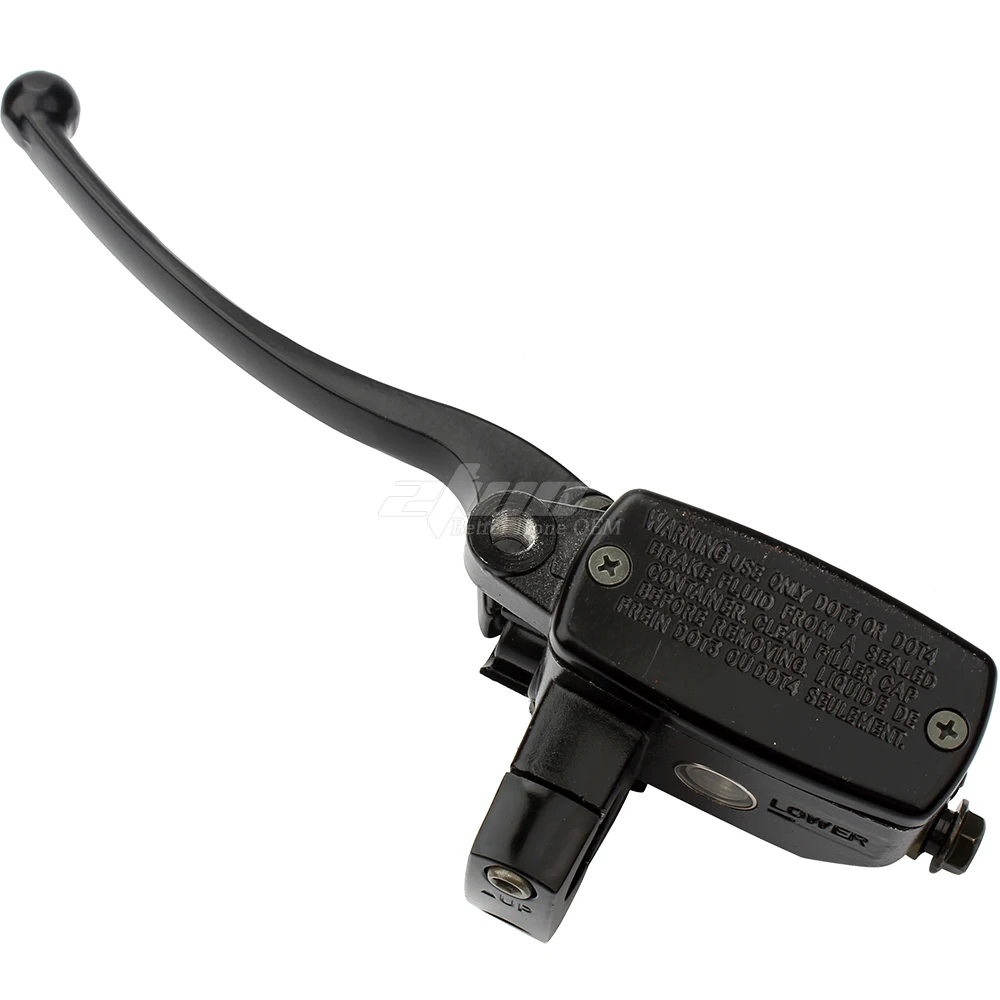 Главный цилиндр тормозной муфты мотоцикла Honda CB400 7/8-1/8, черный, левый или правый, 1992 дюйма, 22 мм или 1998 дюйма, 25 мм