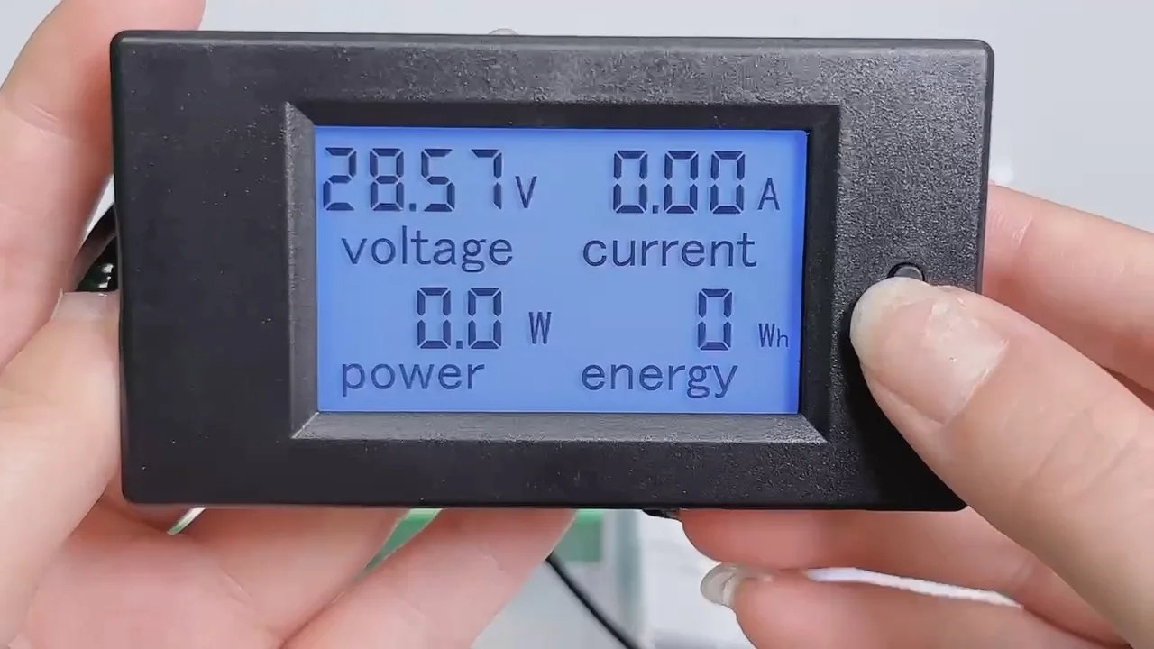 Pzem-031 6.5-100v 20a Current Panel Dc Meter Solar Power Energy Meter ...