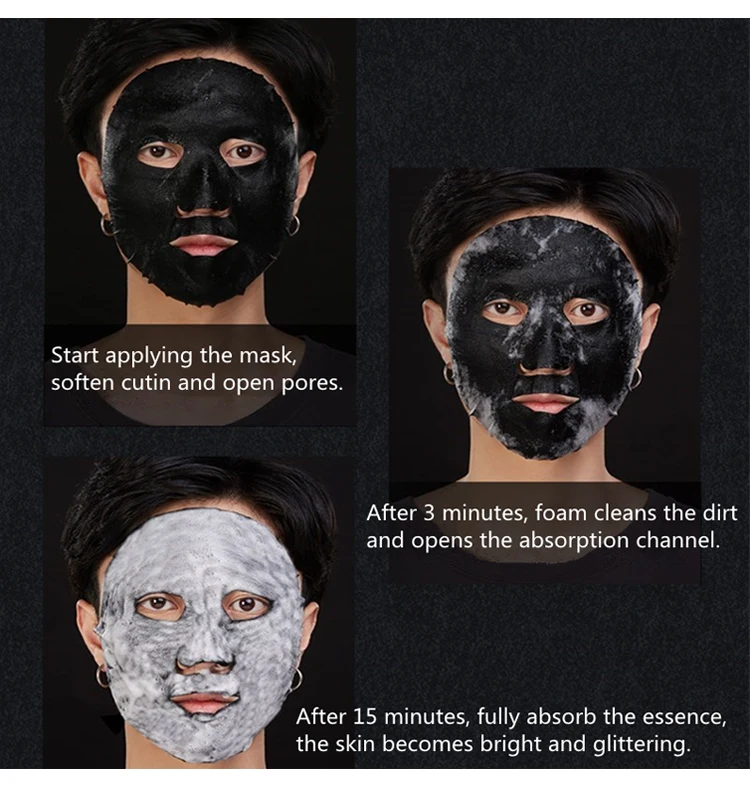 Amino Acid Moisturizingbubble Face Mask Deep Cleaning Oil Control Skin