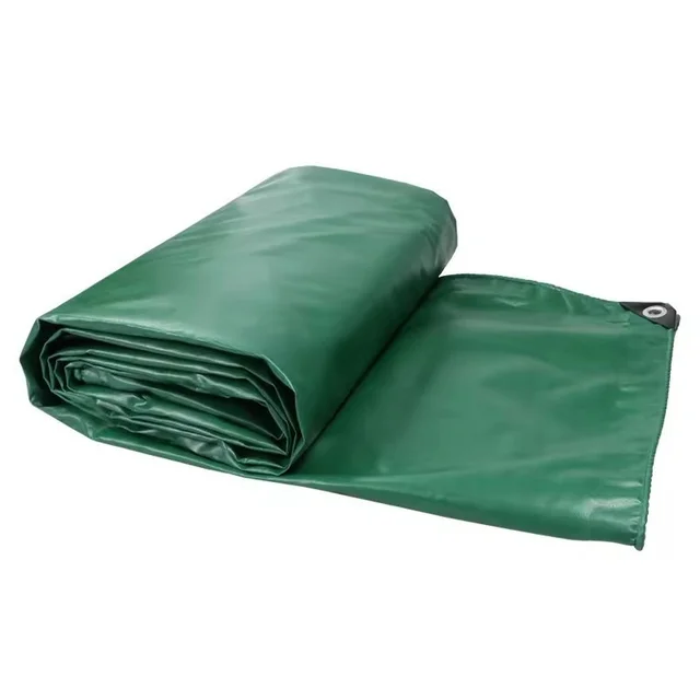 PVC Polyester Coated tarpaulin Heavy Duty Tent Canvas Custom PVC Coated Tarp 550g 400g Dark Green Blaue Orange