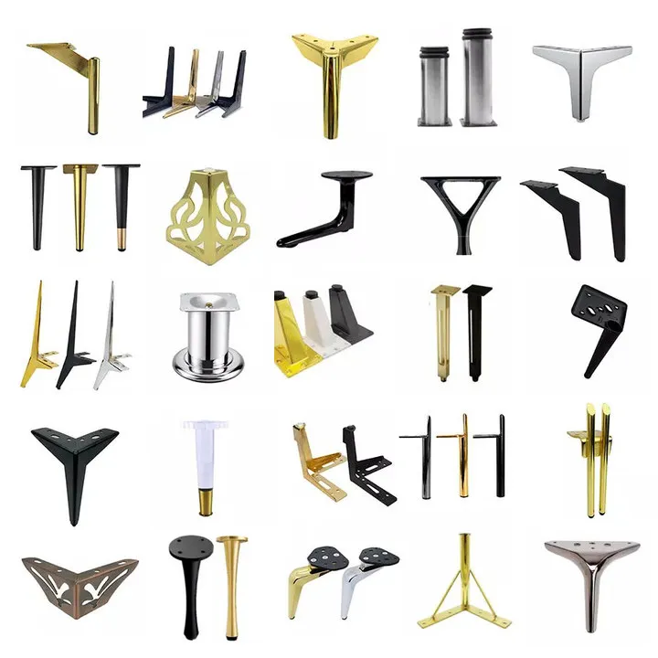 Hoone Modern Pyramid Angled Short Foot Couch Chair Legs Accessories