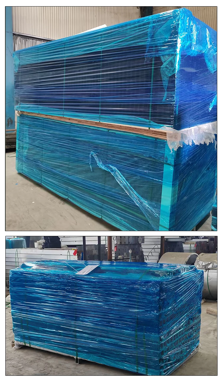 Galvanized 3D Welded Wire Mesh Fence Panel With Barbed Wire Anti Climb Security Fencing For Airport Prison High Safety Areas 11