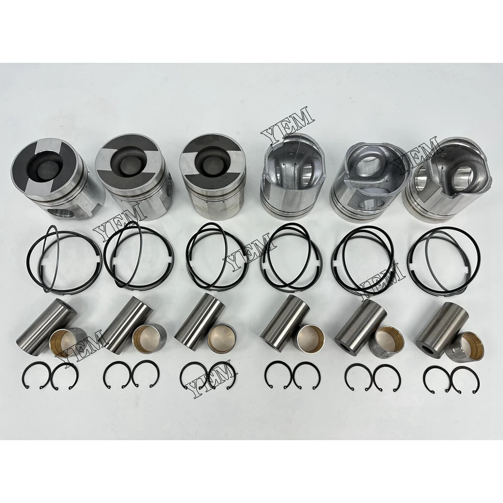 For Komatsu 6D125 Piston Rings Set Wholesale Engine Parts