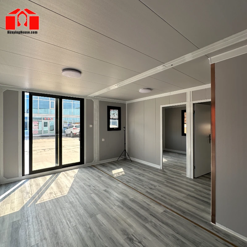 China 20FT  40FT Expandable Prefab Modular Homes Steel Prefabricated Houses Villas Modular House in Florida