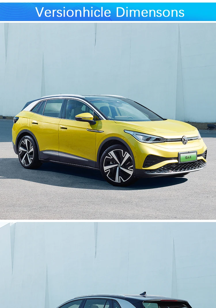 In Stock Electronic Vehicles Vw Id.4 Compact Suv High Speed 600km Range
