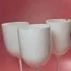 Juego de cinco bolsas OPP blancas.