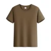 Coton peigné vert olive