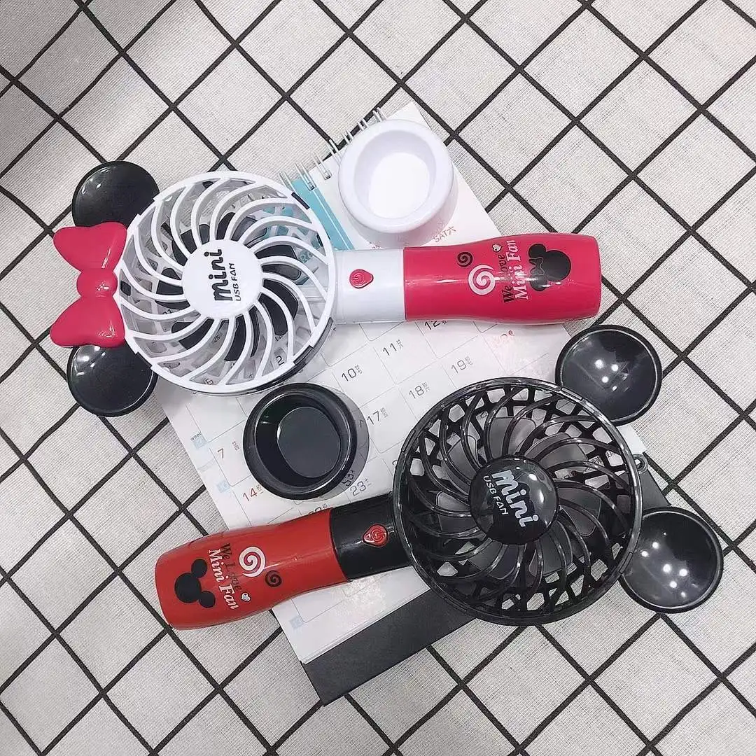 Портативный Симпатичный мини-вентилятор с Микки